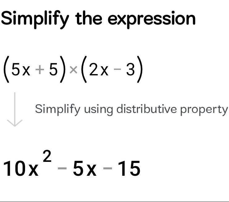 (5x+5)(2x-3) someone please help-example-1