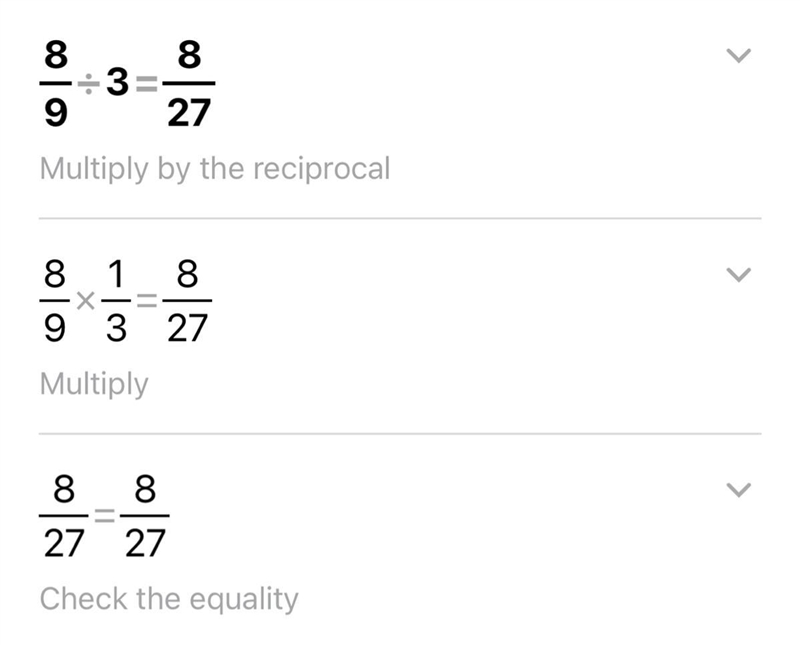 8/9÷3= 7/8 1/5 8/27 2/3​-example-1