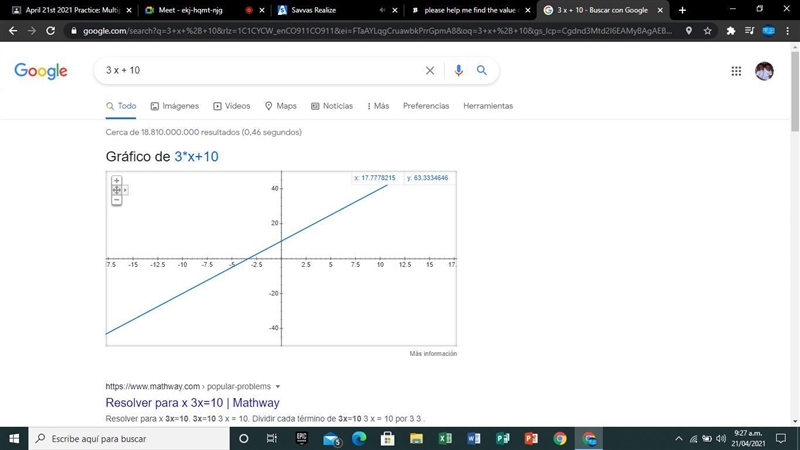 Please help me find the value of X-example-1