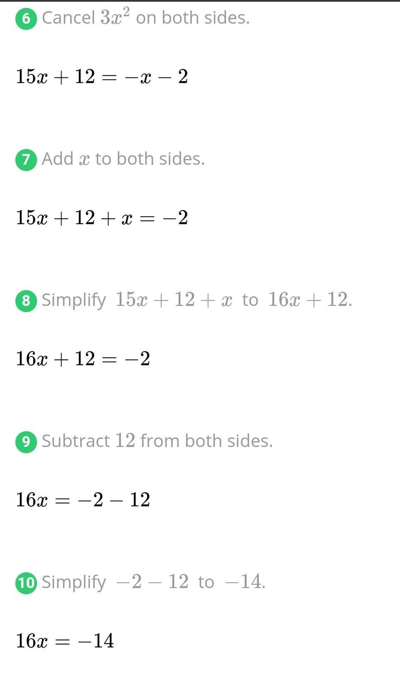 Solve for x 3x+3/x-4 = 3x+2/x+4-example-2