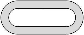 The drawing below (not to scale) shows a running track. The ends are semicircles. The-example-1