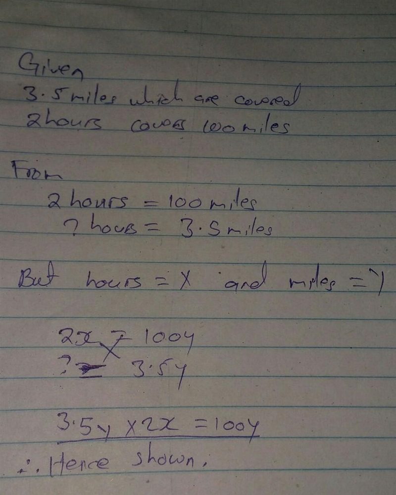 Jason is traveling by car from his home to his office. He has gone 3.5 miles so far-example-1