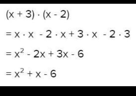 Multiply. (x - 2)(x + 3)-example-1