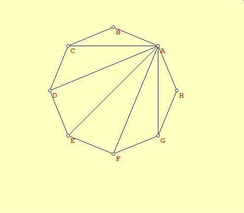 Calculate the sum of the interior angles of the following polygon 6 sided 15 sided-example-2