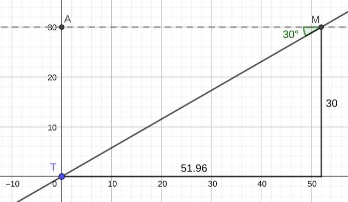 Need help with this trigonometry word problem From the top of the tower 30 m height-example-1