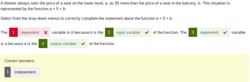 A theater always sets the price of a seat on the lower level, a, as $5 more than the-example-1