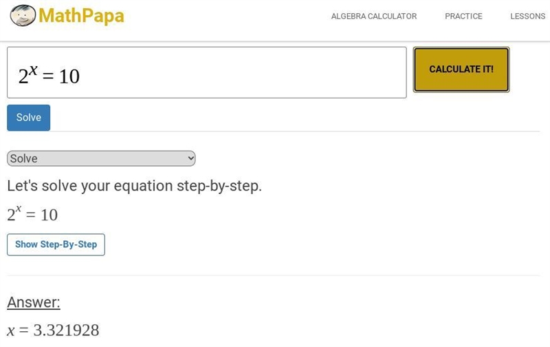 Please help!!! If 2^x = 10 and 10^y = 128, find xy.-example-2