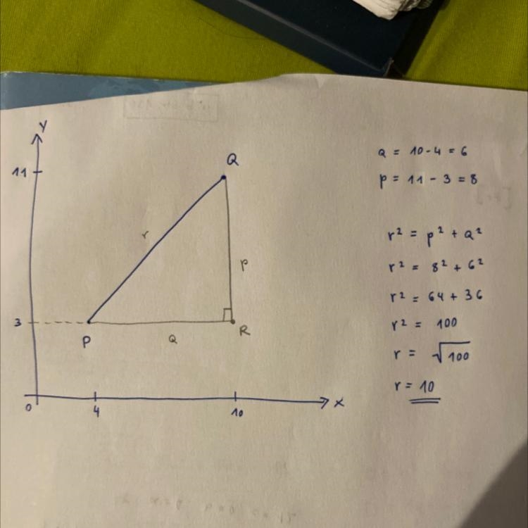 Please help me ahhh im doing 8th grade math with pythagorean theorem-example-1