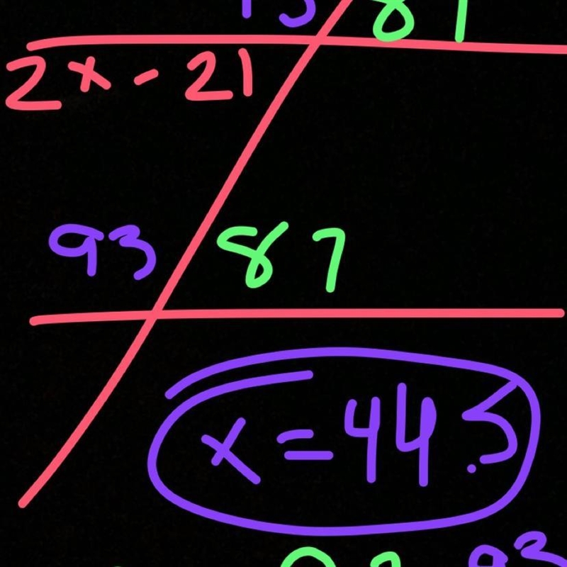 Please help! Find the value of x for which d II m Simplify answer.type integer or-example-1