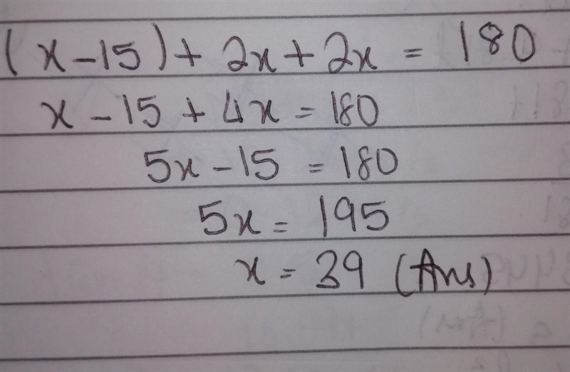 Find the value of x in this image-example-1