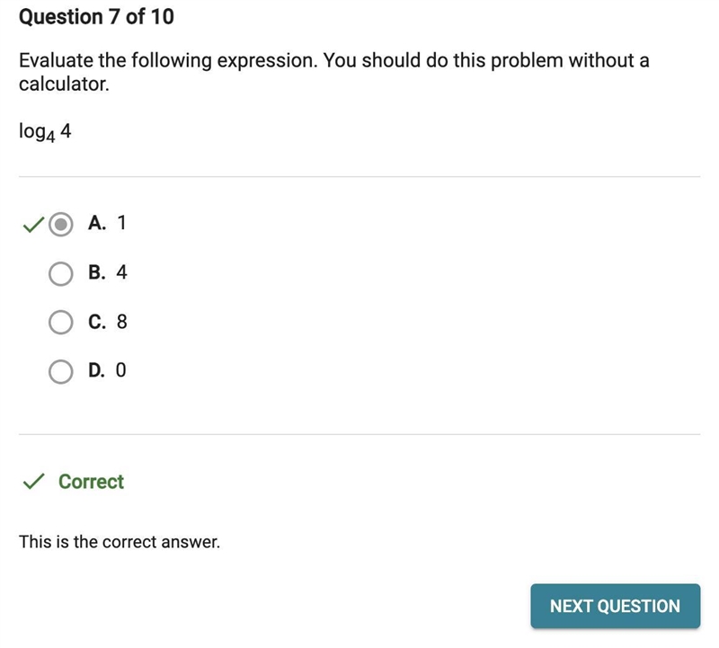 Evaluate the following expression. You should do this problem without a calculator-example-1