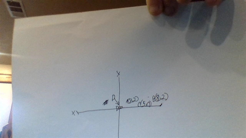 Write a coordinate proof given quadrilateral ABCD with vertices A (3, 2), B (8, 2), C-example-1