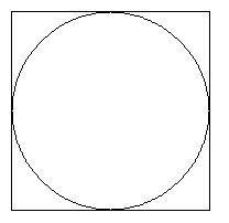 Suzanne is making a circular table out of a square piece of wood. The radius of the-example-1