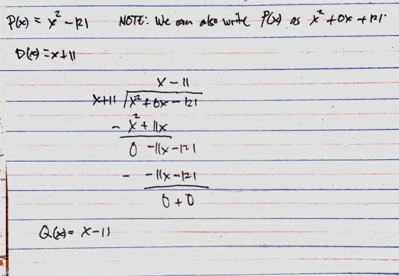 Find the complete quotient when P(x) is divided by the binomial following it. P(x-example-1