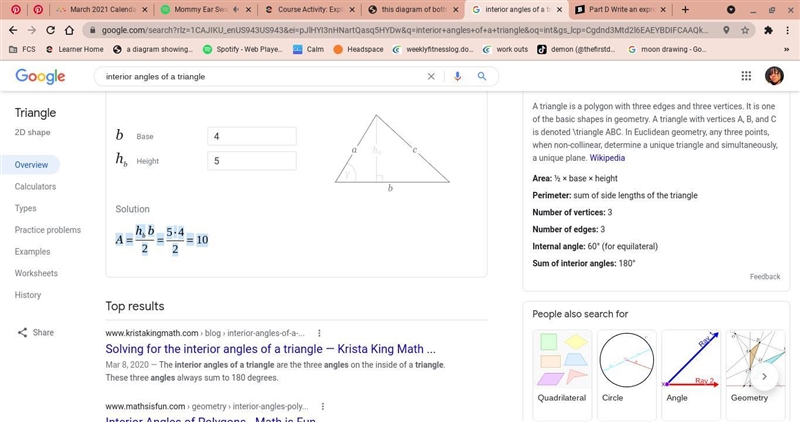 Part D Write an expression for the area of square 5 by combining the areas of the-example-1