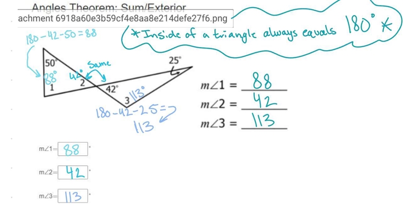 Solve for missing angle-example-1