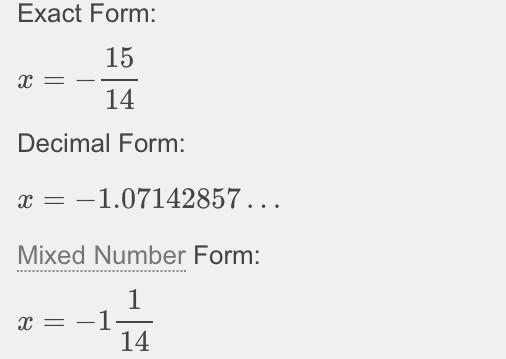 I really need help! What is 1/5x+1/2=2(4/5x+1)-example-1