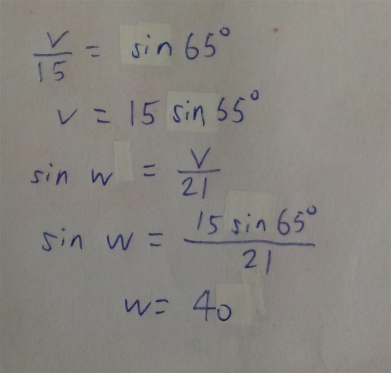 1point 6. What is the value of w to the nearest degree? (Hint: first compute vand-example-1