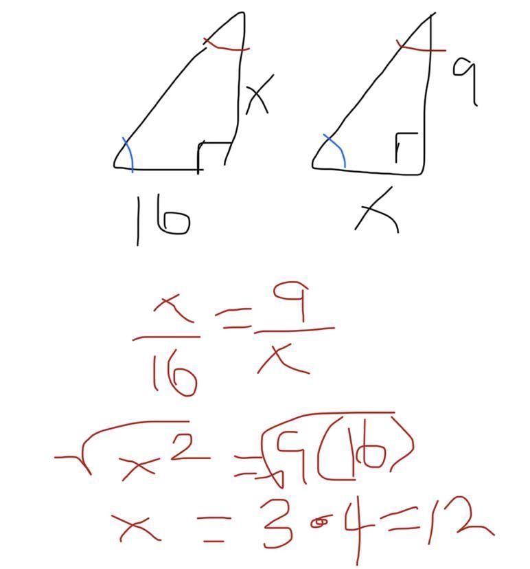 1 Find the value of x* n (2 points) 9 X 16 O 24 O 8/5 20 12-example-1