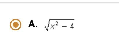 Which choice is equivalent to the product below for acceptable values of X? sqrt(x-example-1