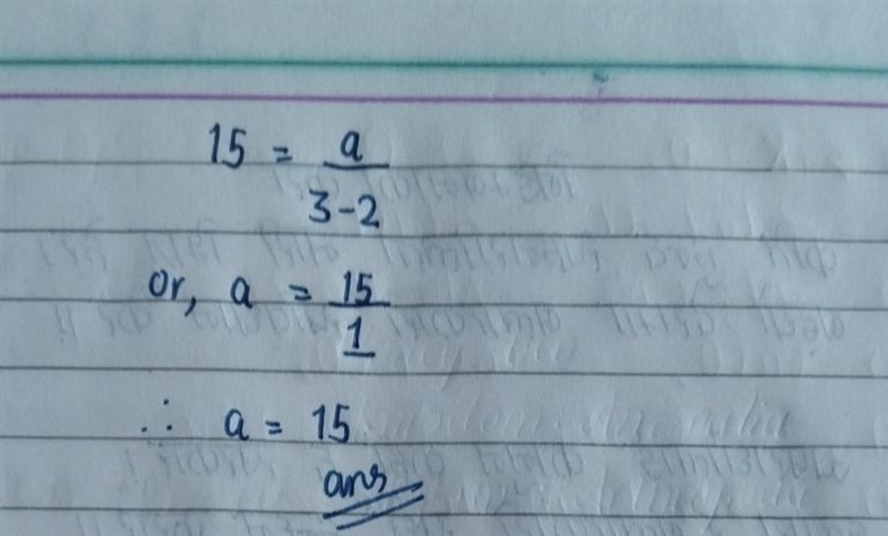 15=a/3-2 please help !!​-example-1