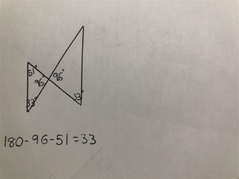 Determine if the following triangles are similar. If they are similar, choose their-example-1