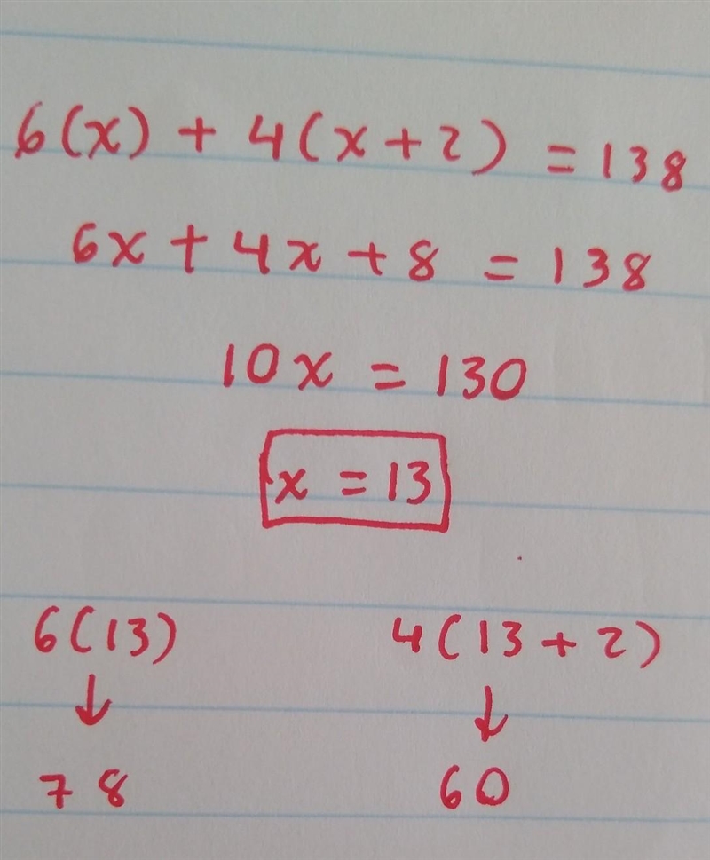 find two consecutive odd number such that six times the smaller plus four times the-example-1