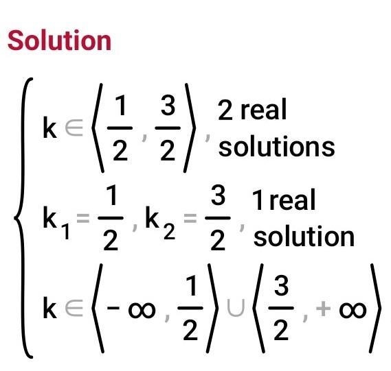 Determine k 4x^2-2x+k^2-2k+1=0​-example-3