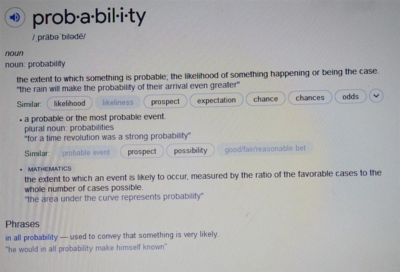 What does probability mean?-example-1