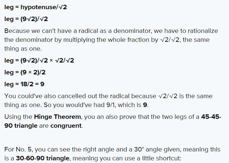 Please help me asap?!? test is past due :( Find the missing side lengths using your-example-2