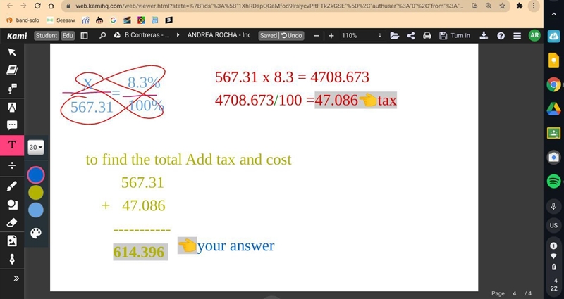 The price of a television is $567.31. The state sales tax rate is 8.3%. What is the-example-1