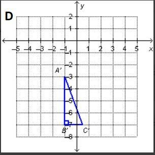 The triangle on the grid will be translated two units left. which shows the triangle-example-5