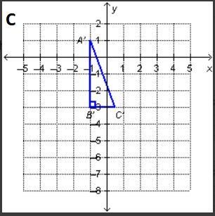 The triangle on the grid will be translated two units left. which shows the triangle-example-4