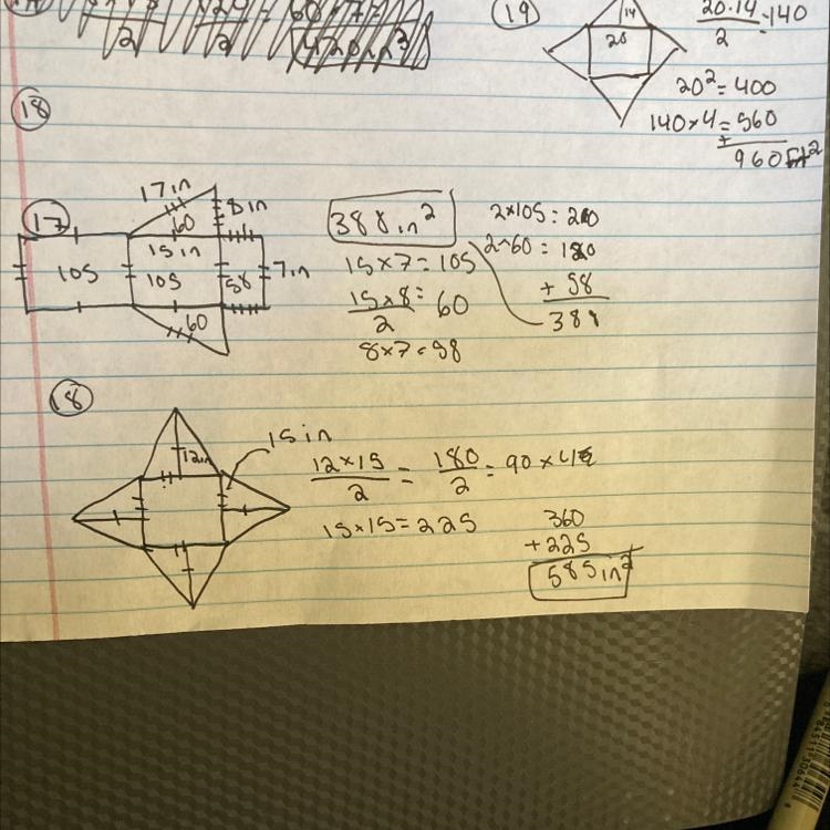 Find the surface area of each prism or pyramid. Round to the nearest tenth if necessary-example-1