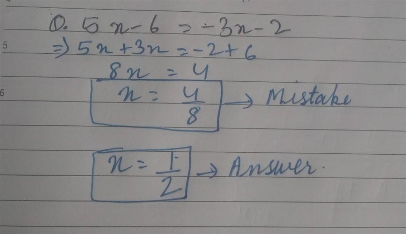 Explain if this student has made a mistake. Explain what the mistake was and how you-example-1