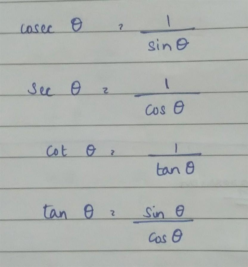 All formula of Trignometric Identities​-example-1