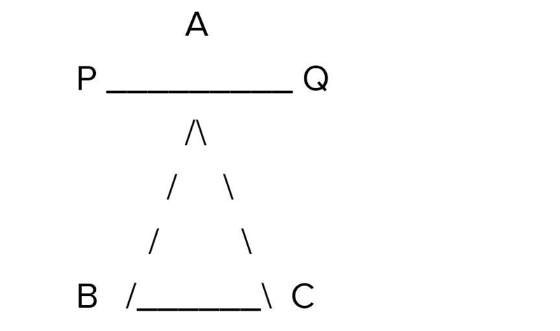 State and prove angle sum property of a triangle-example-1