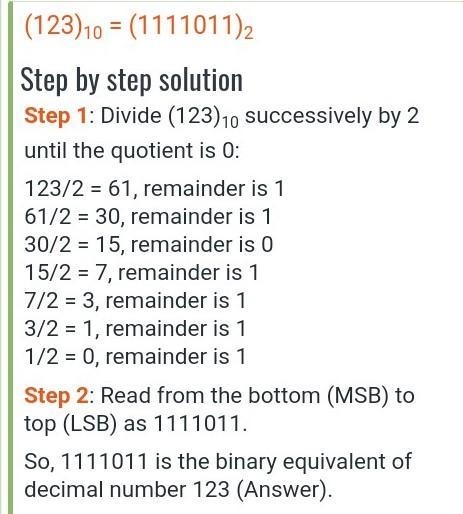 Convert into decimal number 123 ​-example-2