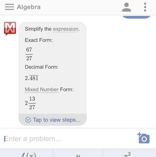 Simplify 7 / 3 + 3 ( 2 / 3 * 1 / 3 )exponent 2-example-1