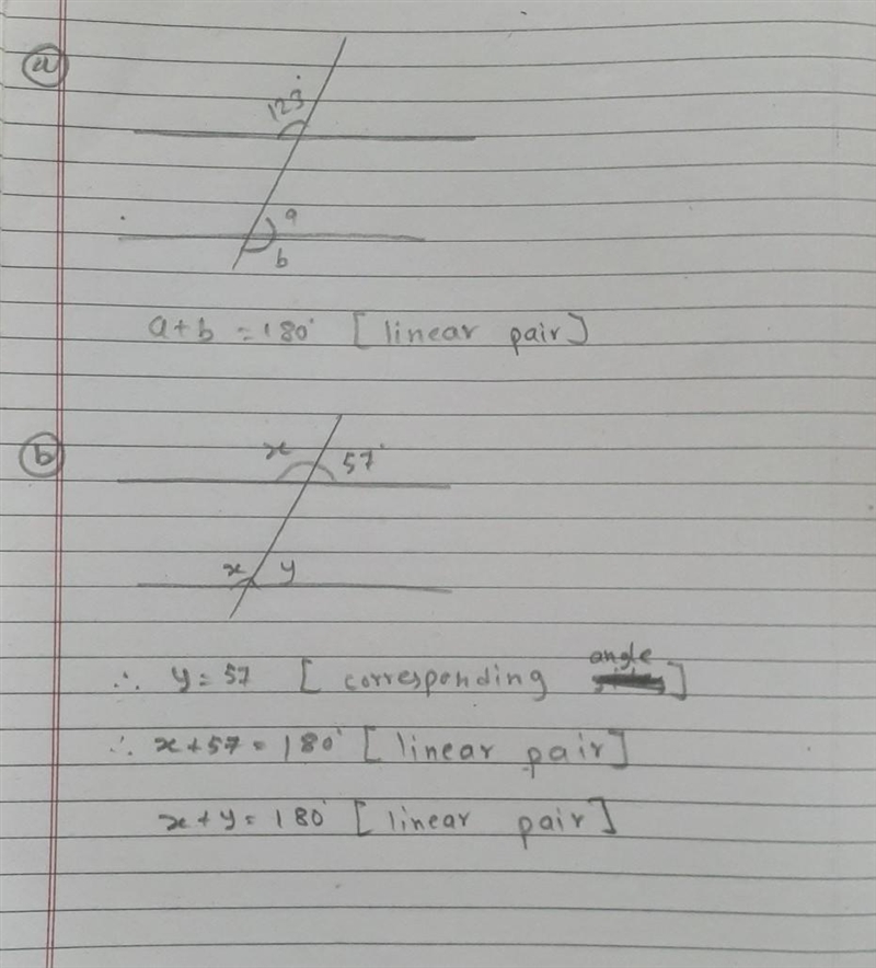 Please help find properties of lines and angles​-example-1