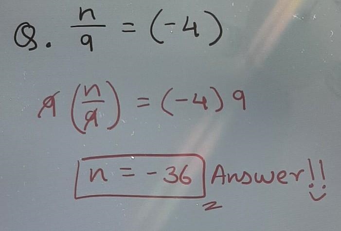 Solve the following one-step linear equation-example-1