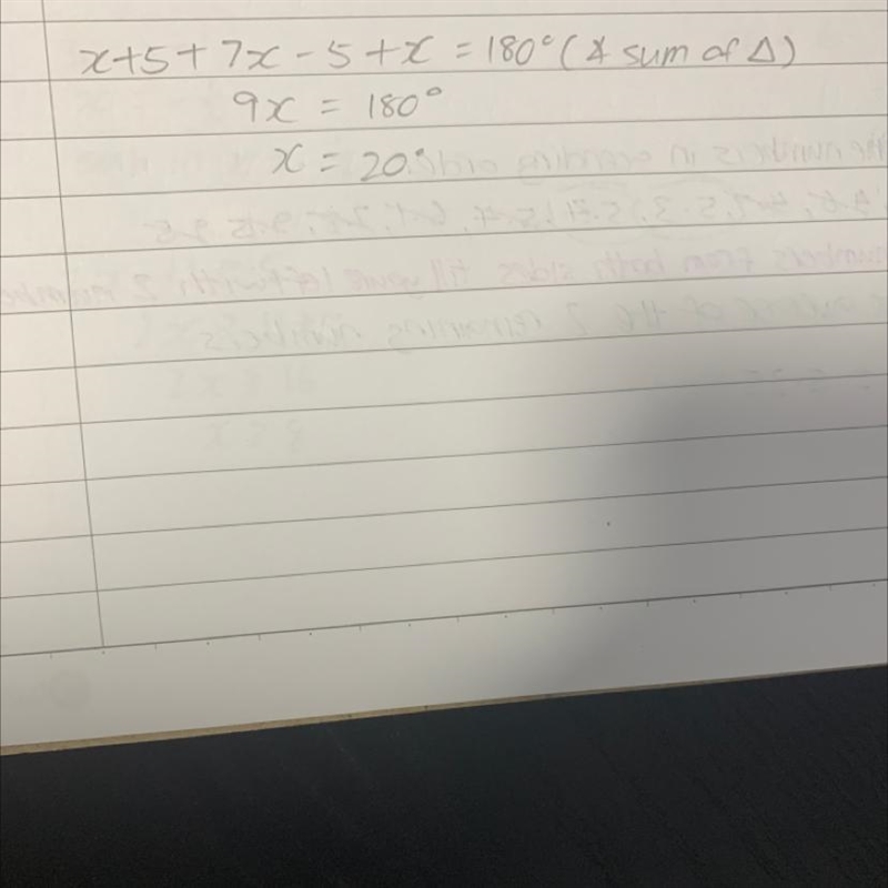 What is the value of X￼ please help-example-1