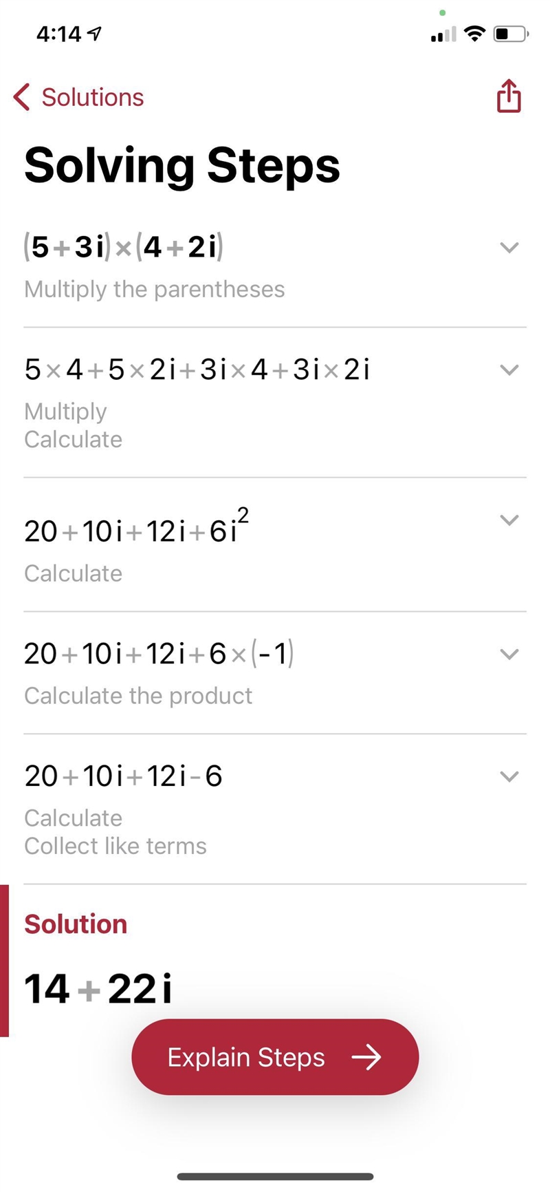 (5+3i)(4+2i) multiply-example-1