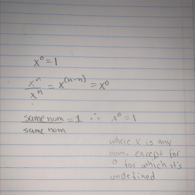 Explain how you know that 10^0=1 show your work !-example-1