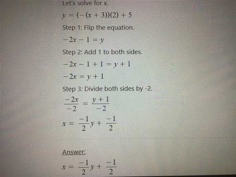 What steps transform the graph of y = x? to y = -(x + 3)2 + 5? translate 3 units to-example-1