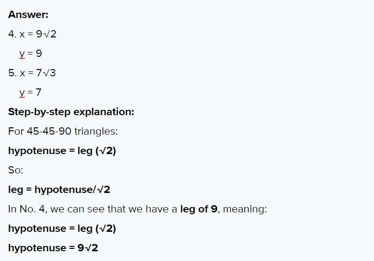 Please help me asap?!? test is past due :( Find the missing side lengths using your-example-1