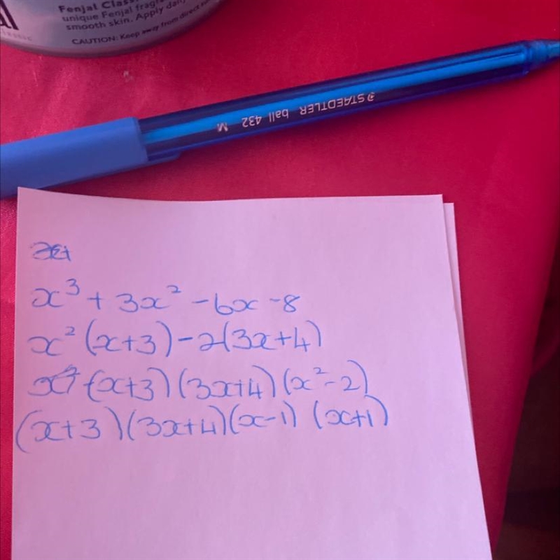 Fully factorise: x³+3x²-6x-8​-example-1