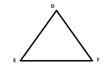 Triangle D E F is shown. Use ΔDEF to complete the statements. Angle E is the included-example-1