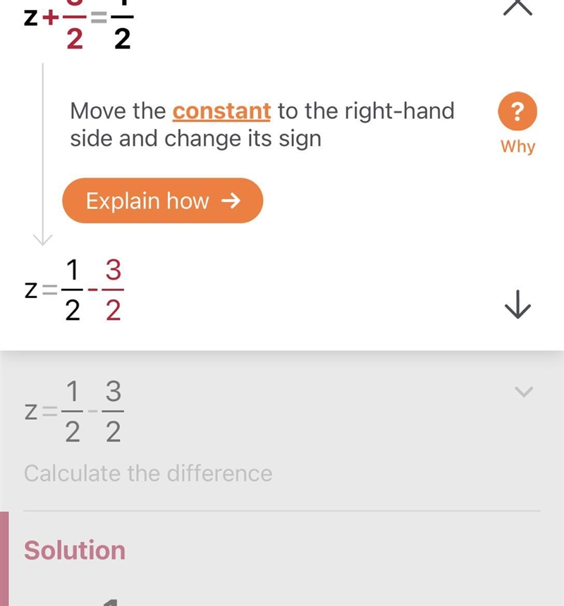 z + (3)/(2) = (1)/(2) is what-example-1