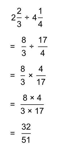 2 2/3 divided by 4 1/4​-example-1